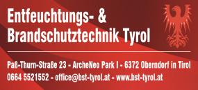 Brandschutz Tirol BST TYROL  Entfeuchtung Trocknung Schimmelbekämpfung Bezirk Kitzbühel | Michael Markl