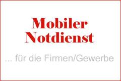 MOBILER NOTDIENST für Firmen / Gewerbe