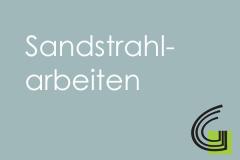 Sandstrahlarbeiten