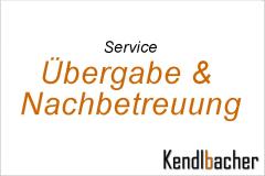 Nach getaner Arbeit - Übergabe & Nachbetreuung