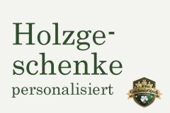 Holzgeschenkideen personalisiert
